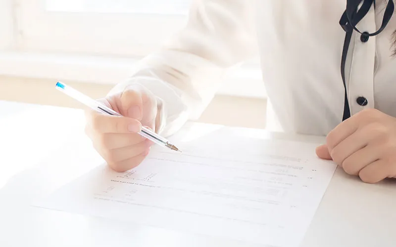 問診票のご記入